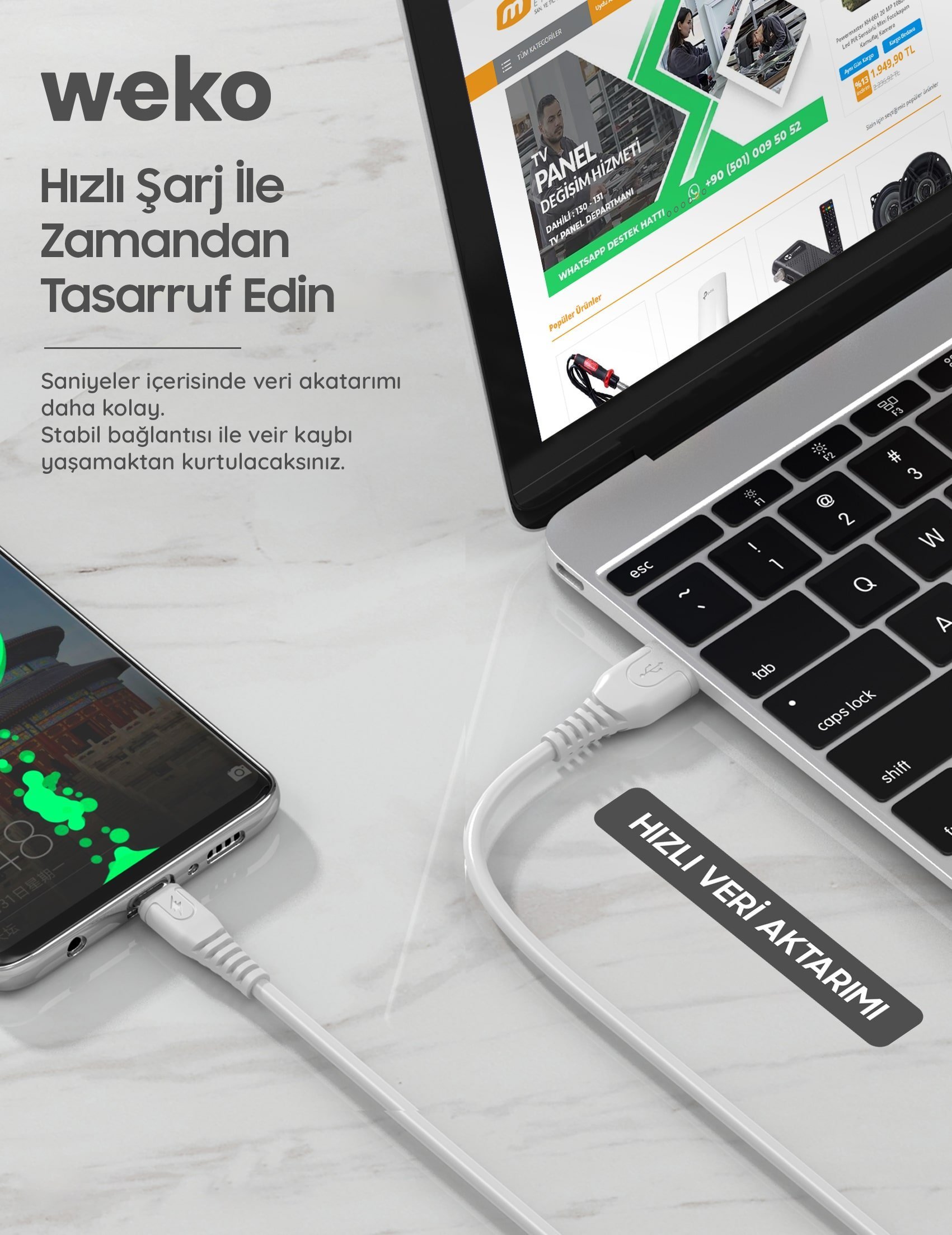 Tüm koşullarda yanınızda olacak kablo çeşitleri